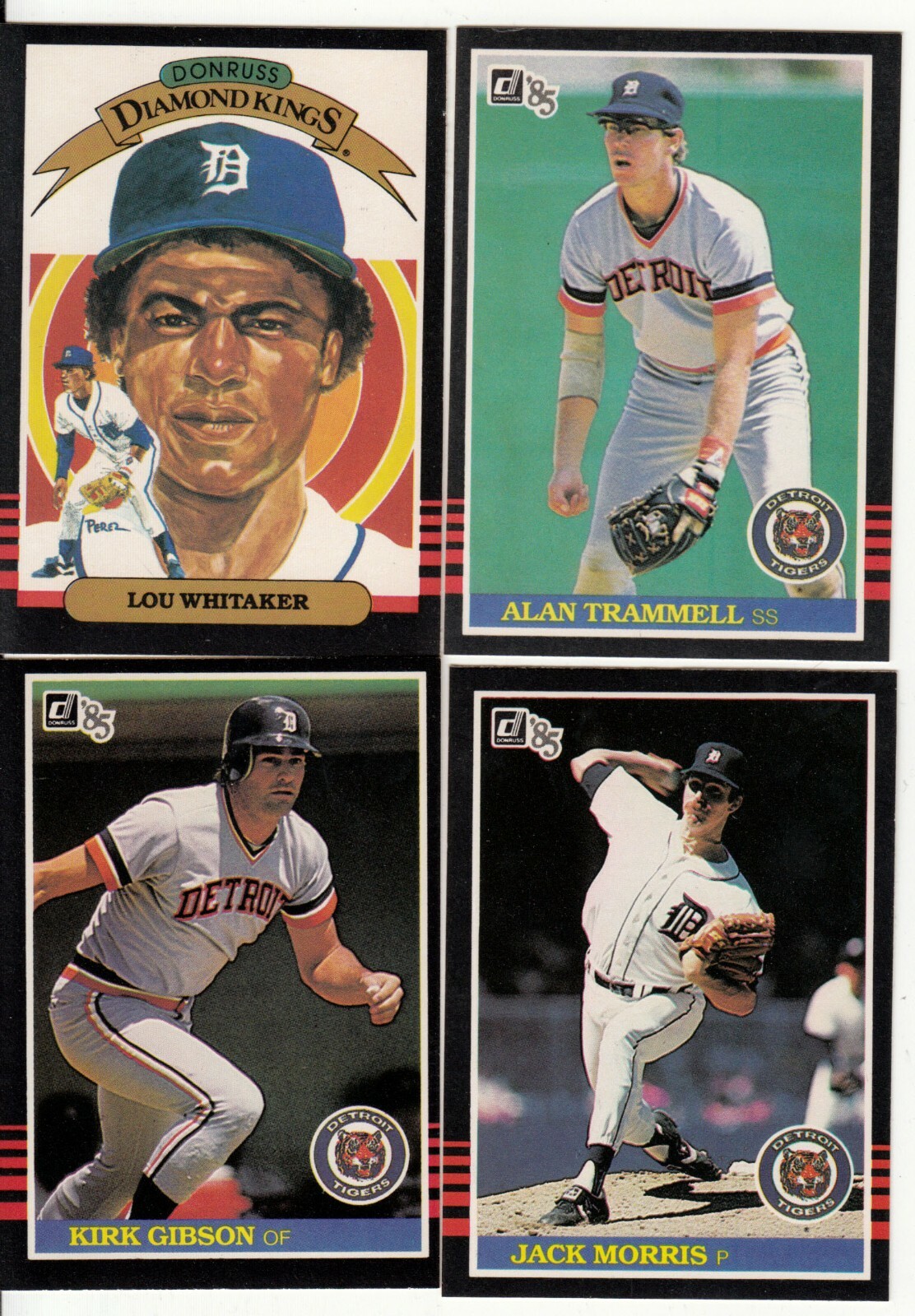 1985 Donruss Baseball MLB cards – Pick your Team Set