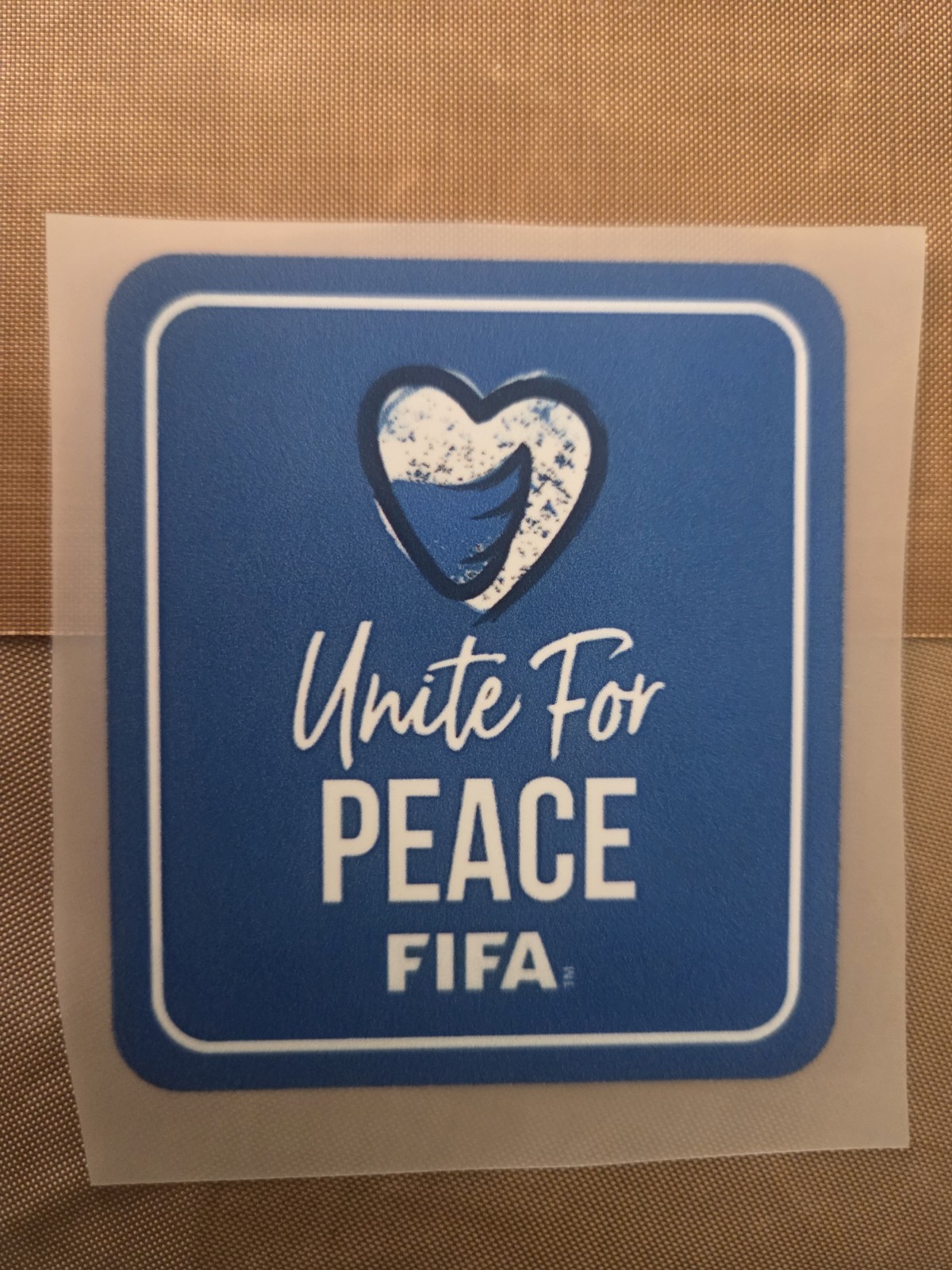 2026 FIFA World Cup Patch “Unite For Peace” FIFA WC 2026/Color Blue UFP Patch WC