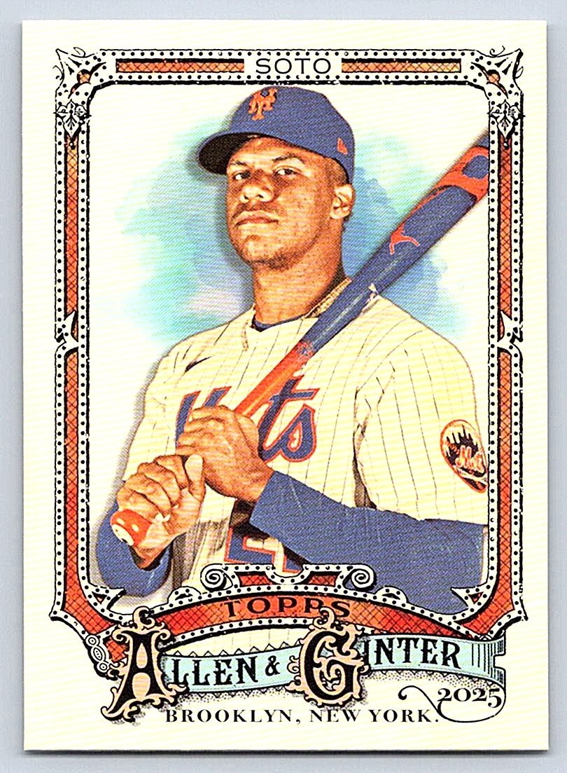 JUAN SOTO METS 2025 TOPPS ALLEN & GINTER #95