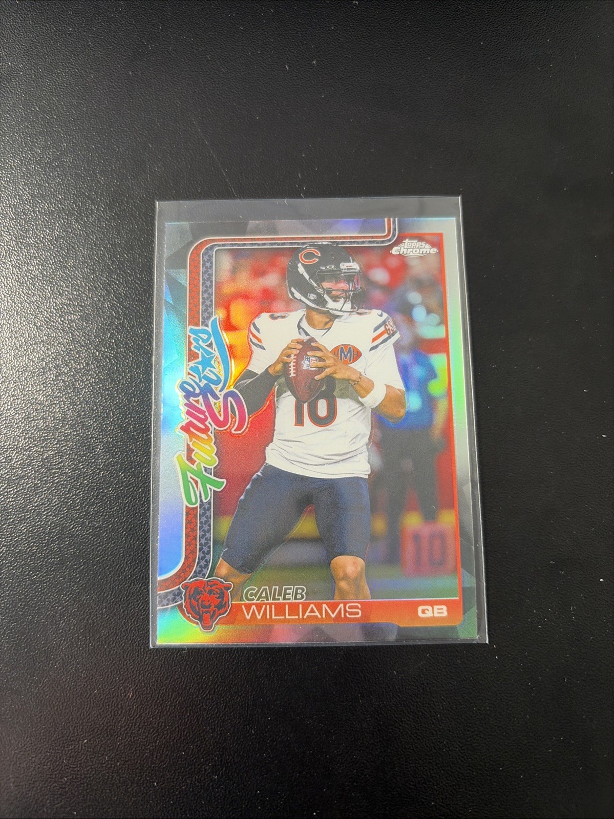 2025 Topps Chrome – Future Stars Caleb Williams #FS-1 Refractor