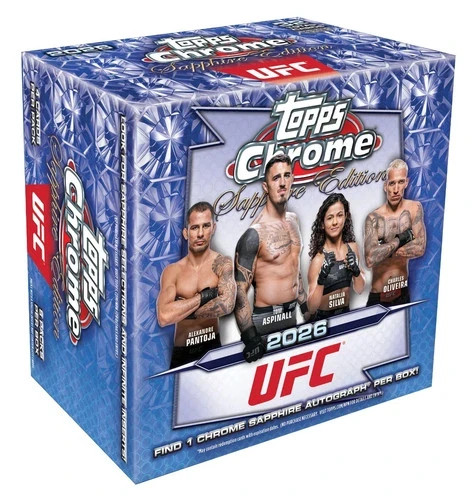2026 Topps Chrome UFC Sapphire Edition