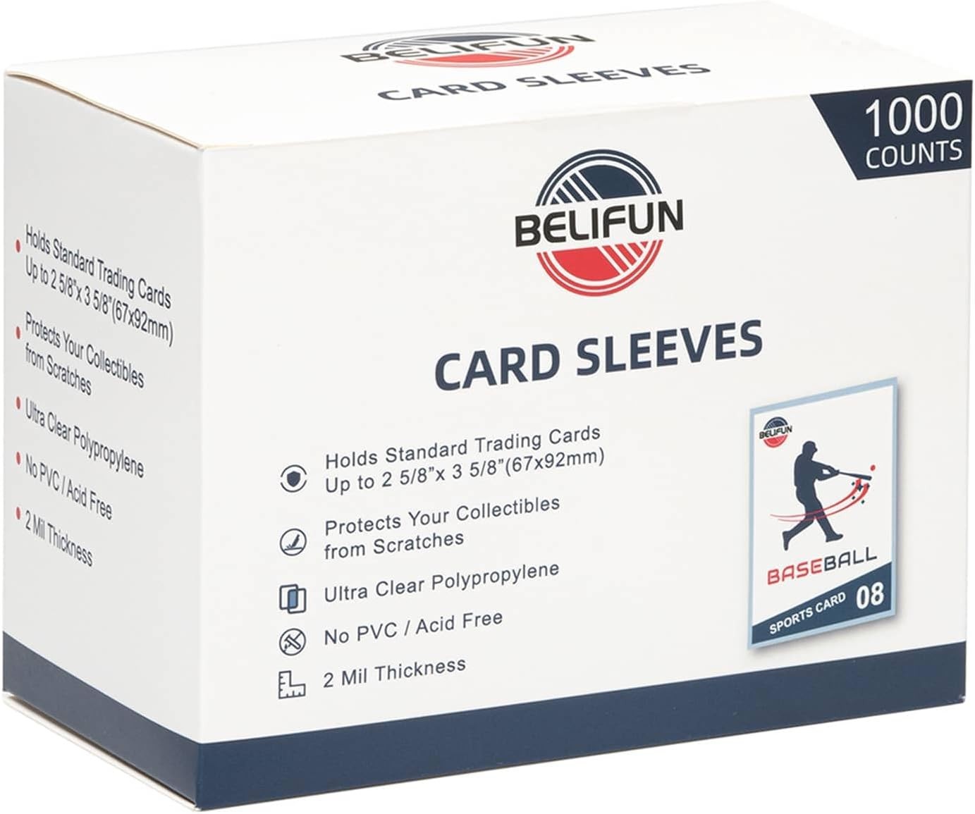 1000ct Toploader Card Protector Sleeves – Preserve & Showcase Your Collection