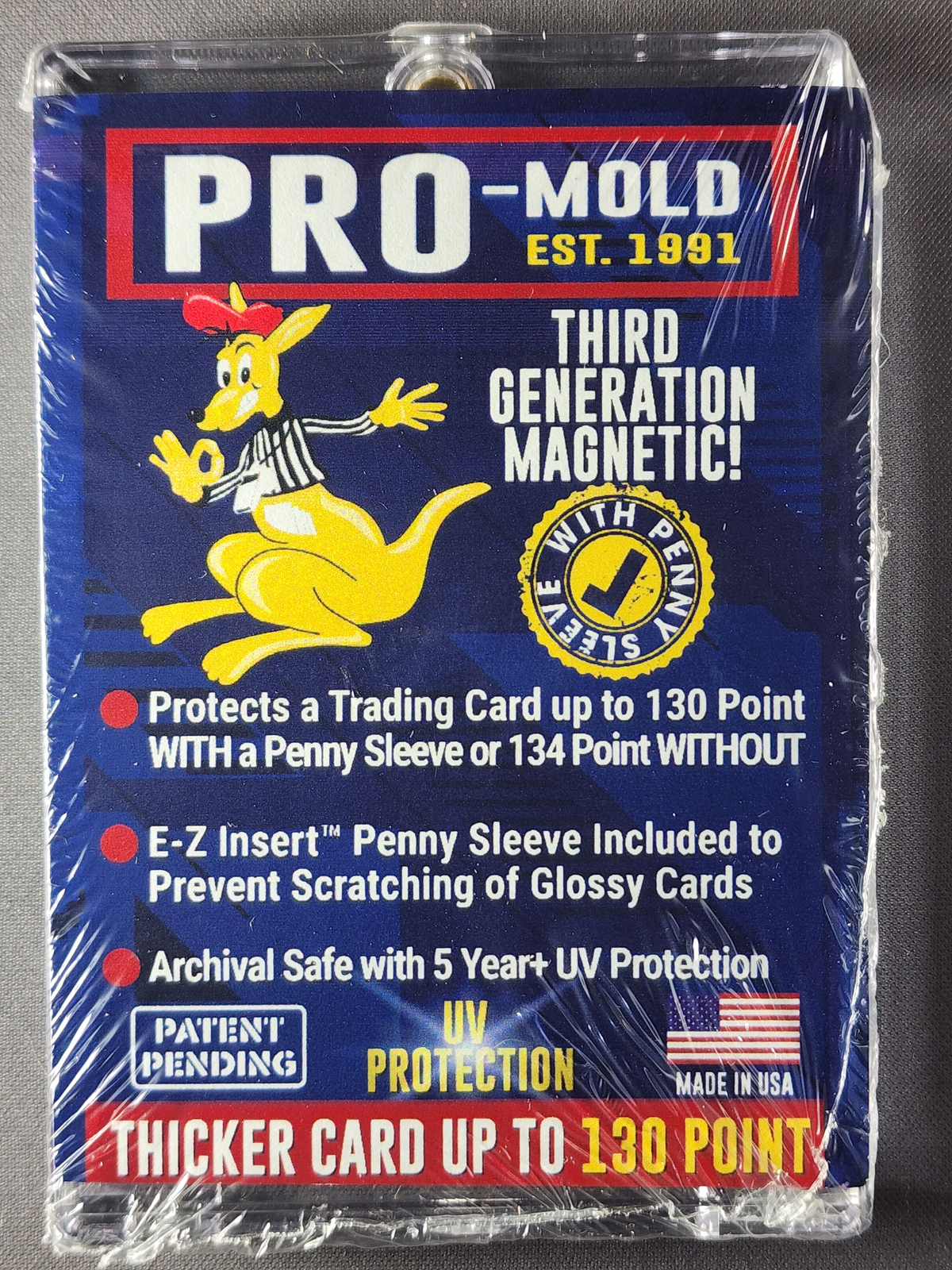 10x Pro Mold MH130SAB 3rd Gen w/ Sleeve 130pt Magnetic Card Holder One Touch