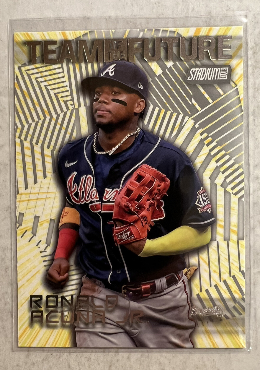 2022 Stadium Club Ronald Acuna Jr. Team of the Future