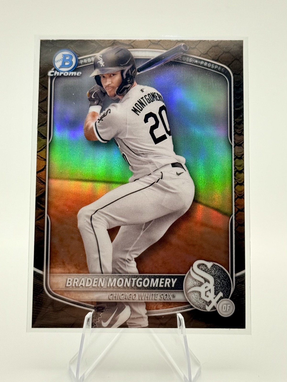 2025 Bowman Braden Montgomery Chrome Prospects Reptilian Refractor #BCP-132