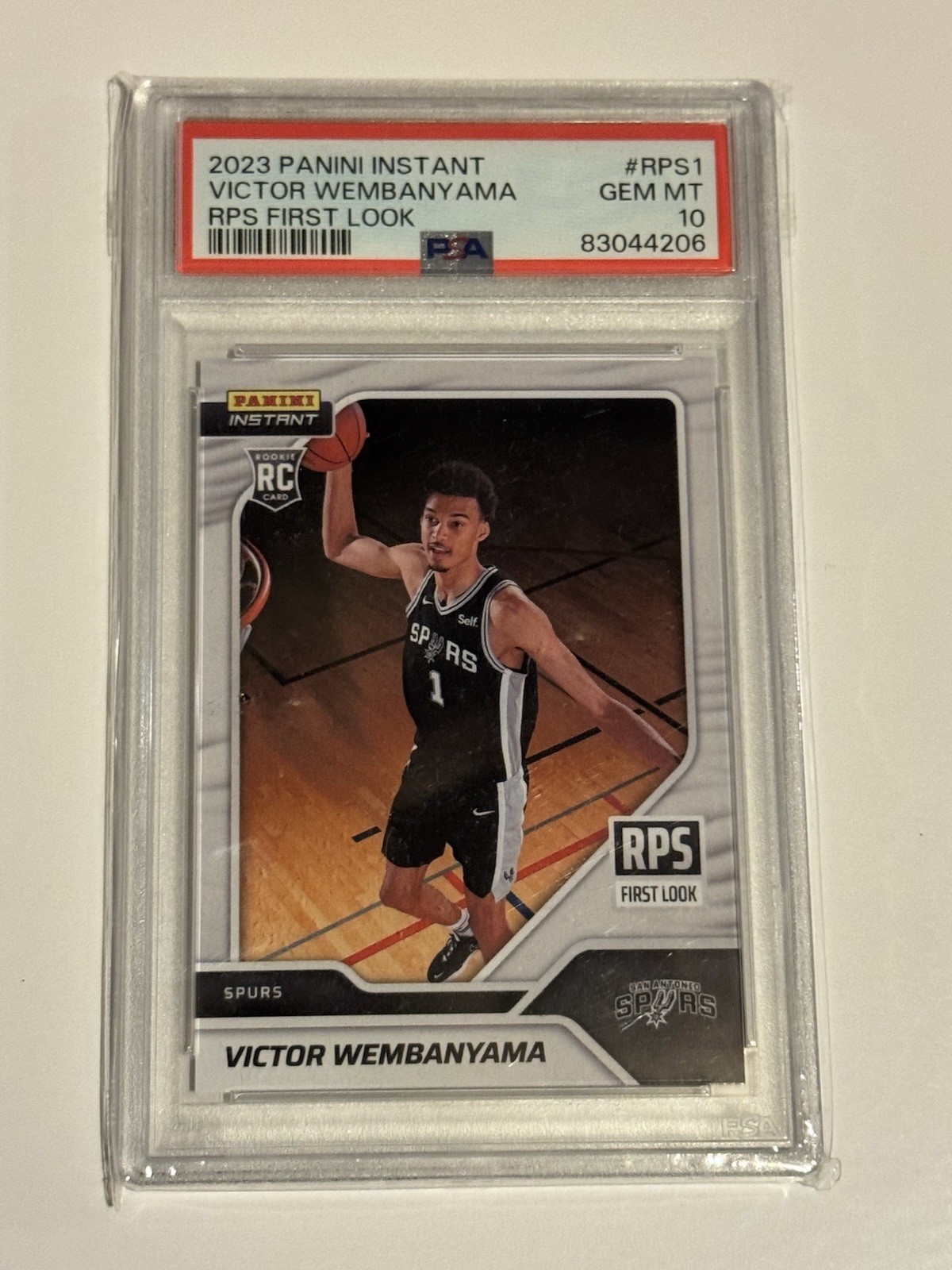 2023-24 Panini Instant – Rps First Look Victor Wembanyama #RPS-1 /16791 (RC)