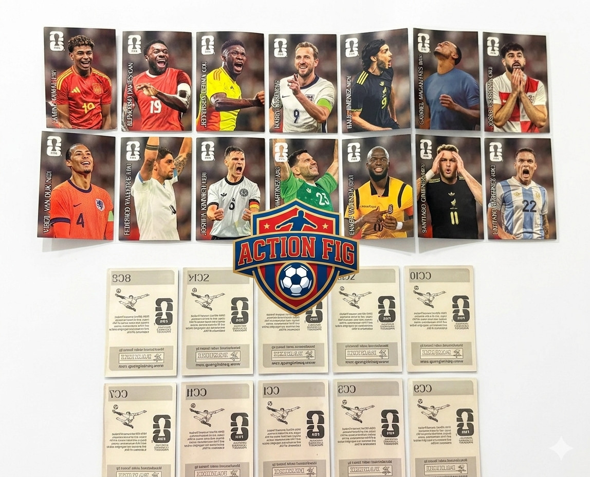 Panini FIFA World Cup 2026 Coca-Cola Brazil LATAM Edition Complete 14 Stickers