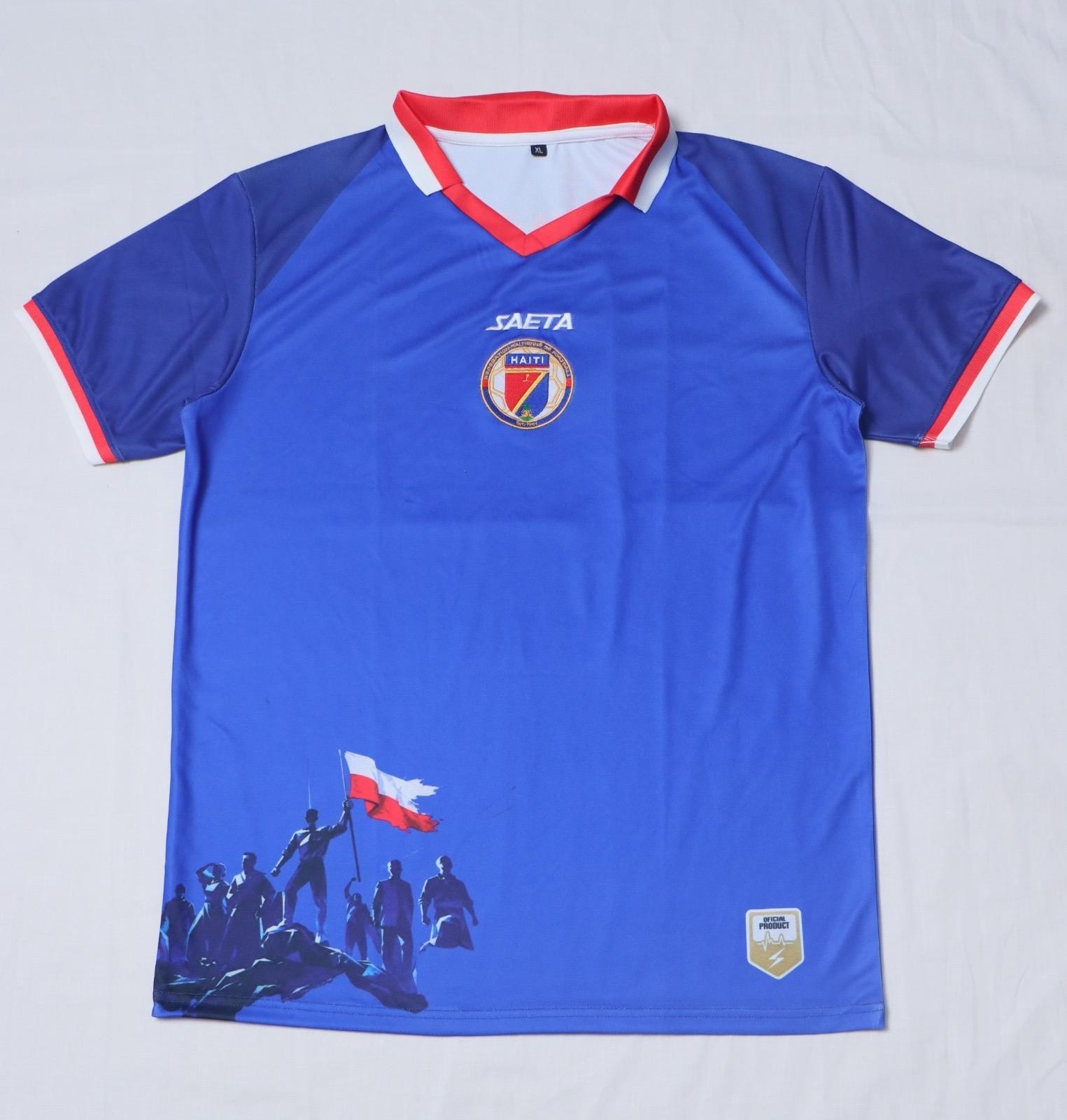 Haiti World Cup Fan Shirt – Haitian Flag Soccer T-shirt – Men Women Unisex