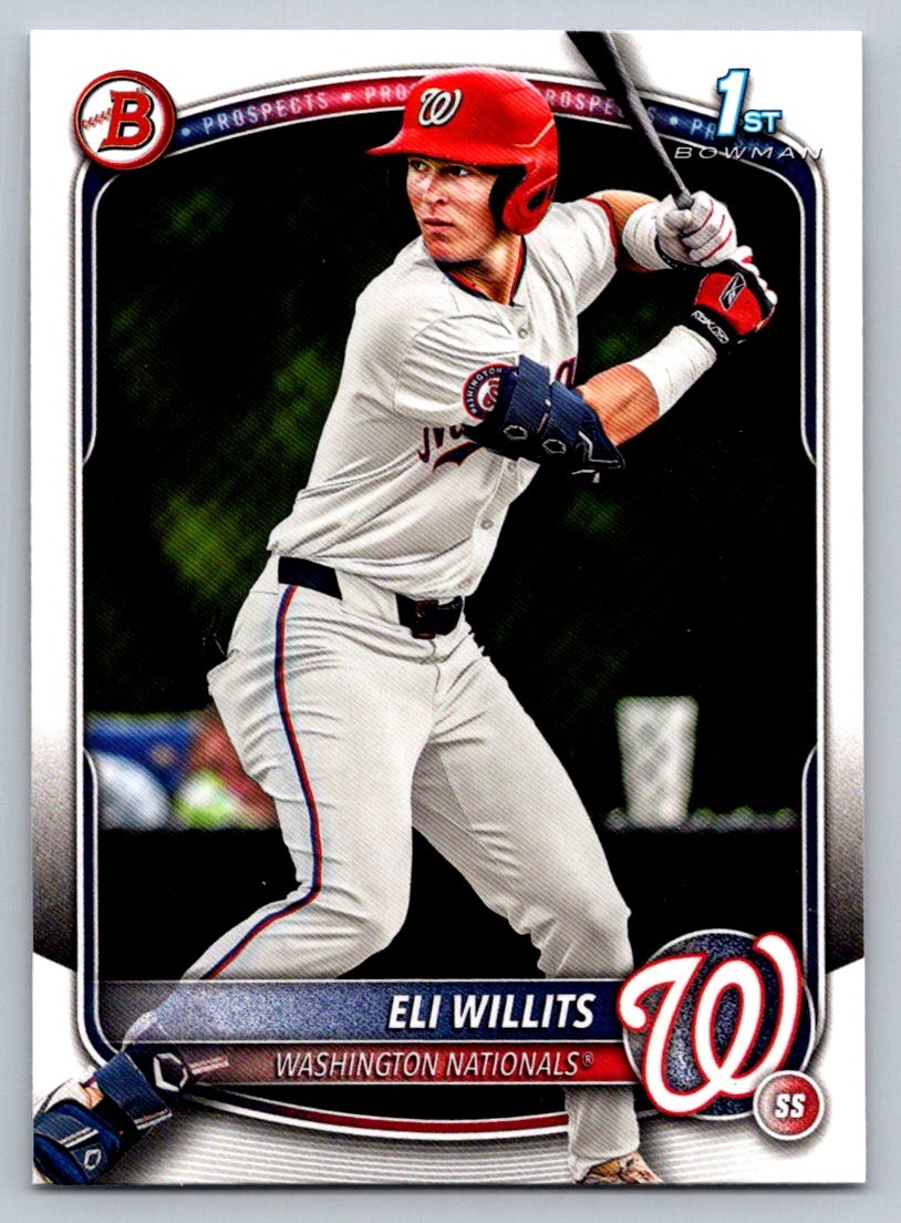 2025 Bowman Draft #BD-1 Eli Willits