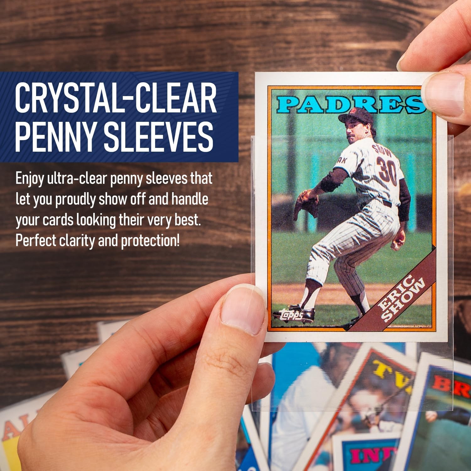 Ultra Clear Baseball & Trading Card Sleeves – Standard & Thick Protection