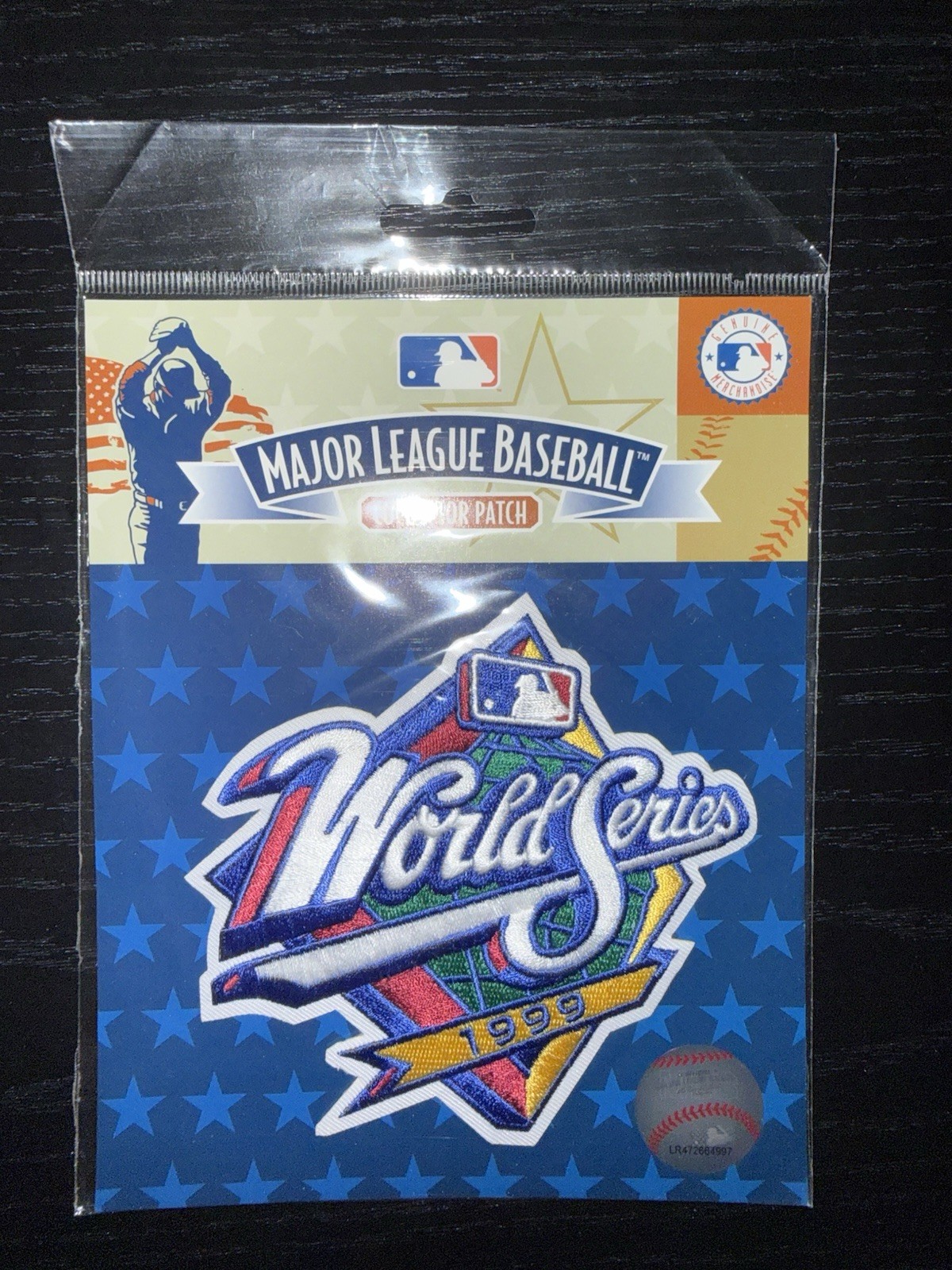 The Emblem Source Official MLB 1999 World Series Collector Patch Unopened