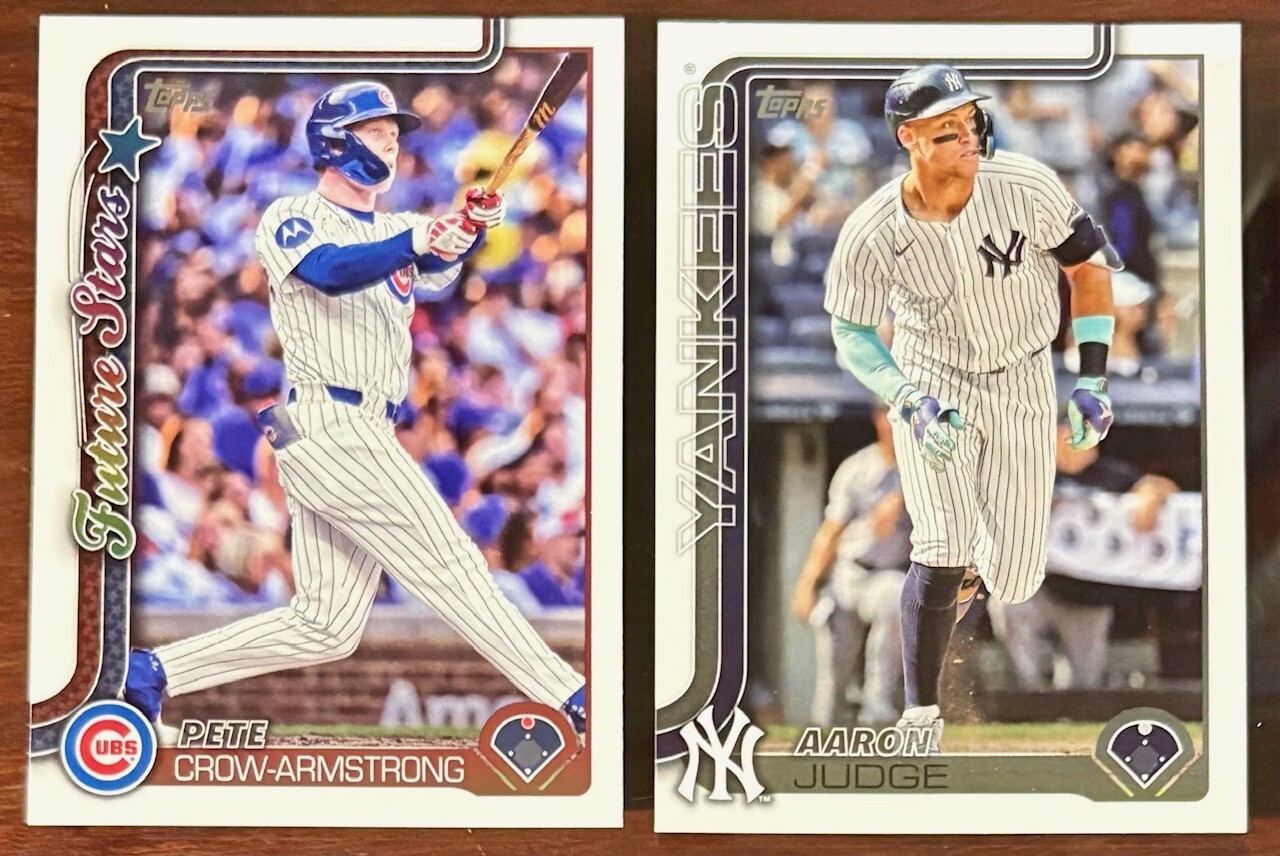 2025 Topps Series 1 BASE Baseball Cards (#176-350): U Pick, 35 Cent Ship