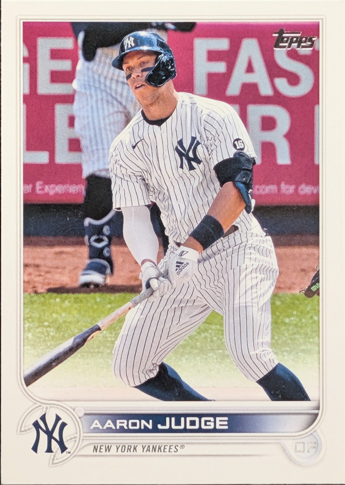 2022 Topps #99 Aaron Judge New York Yankees BASE: Batting