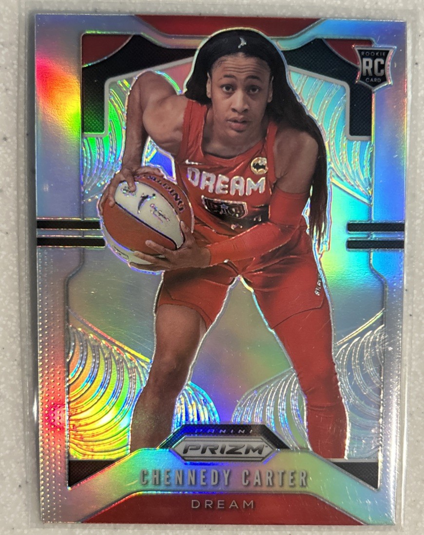 2020 WNBA Prizm Silver Refractor RC #92 Chennedy Carter Rookie