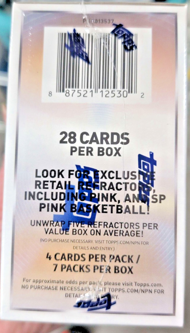 2023/2024 Topps Chrome Basketball Box-NEW