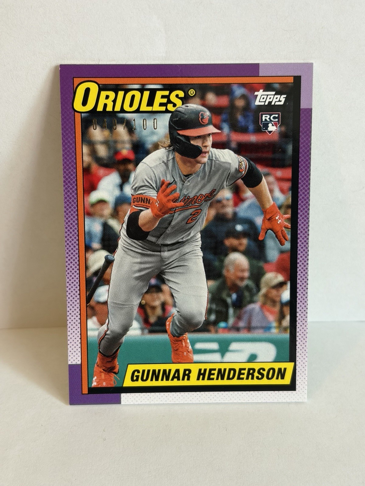 Gunnar Henderson2023 Transcendent Collection /100 Rookie RC #GH-1990 Orioles