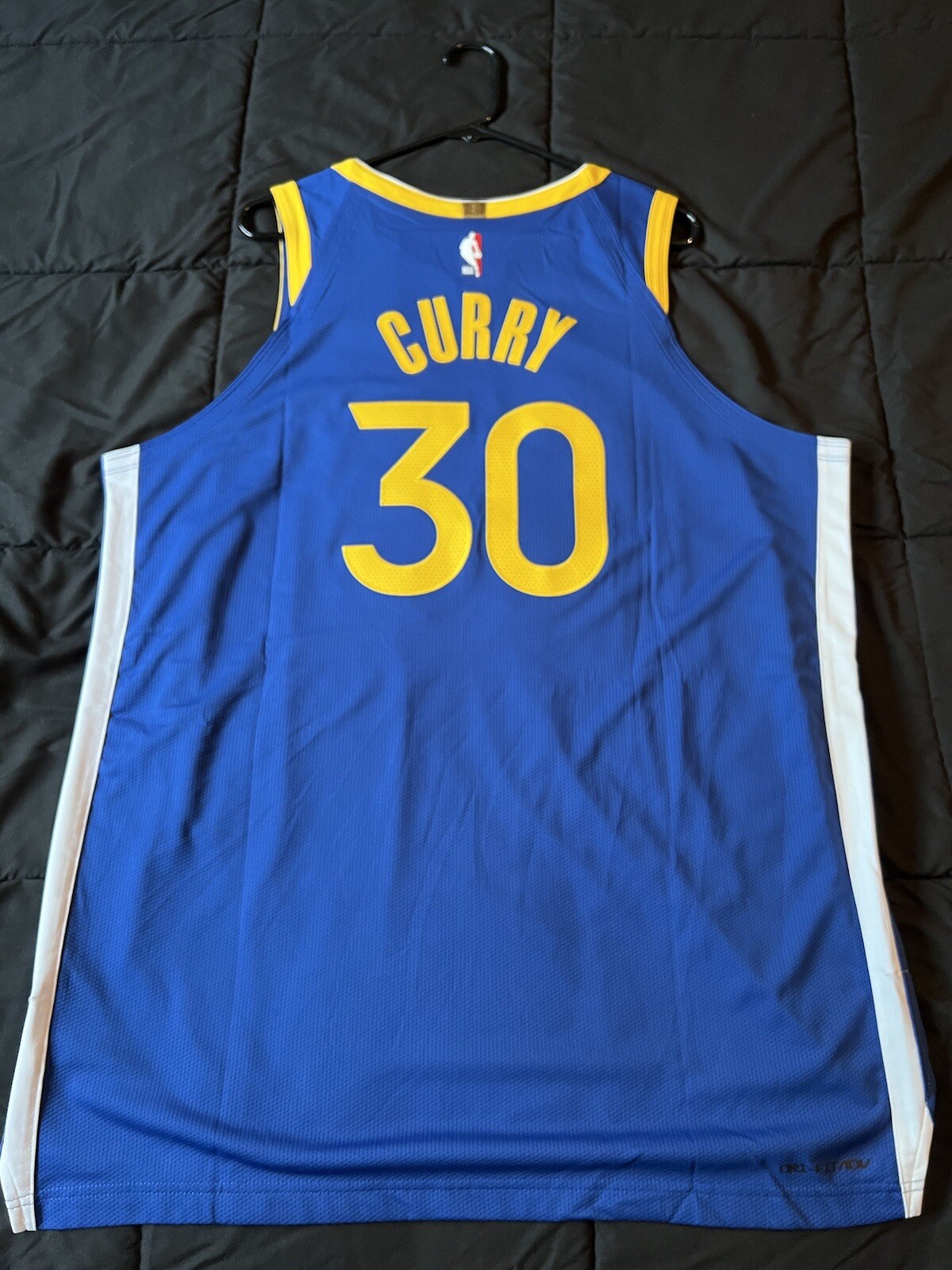202223 Stephen Curry Nike Vaporknit Warriors Icon Edition Jers G1N