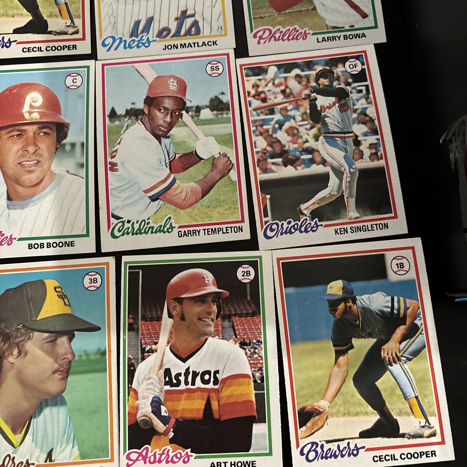 1978 Topps Baseball Card Singles #1-175 U-Pick EX+ FREE SHIPPING