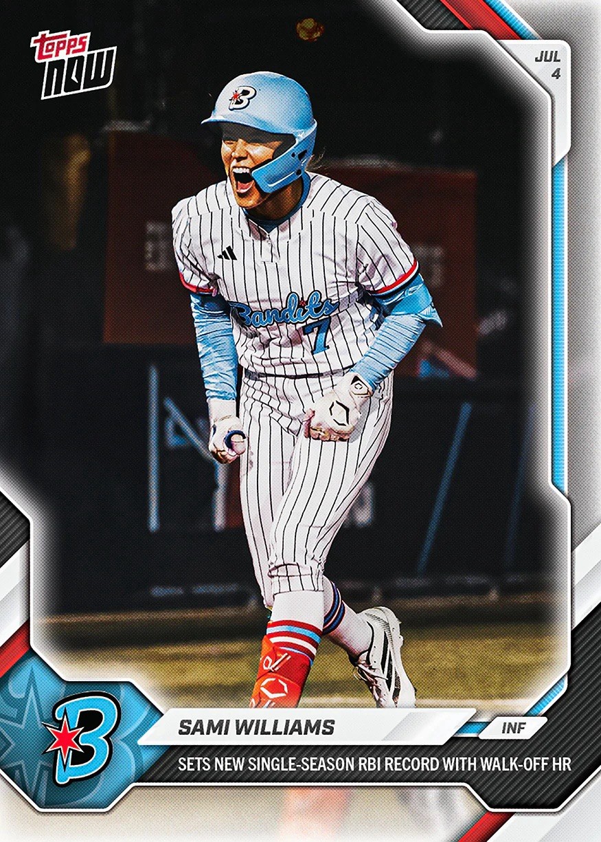 *PRE SALE* Sami Williams – 2026 AUSL Topps NOW® – Card 29
