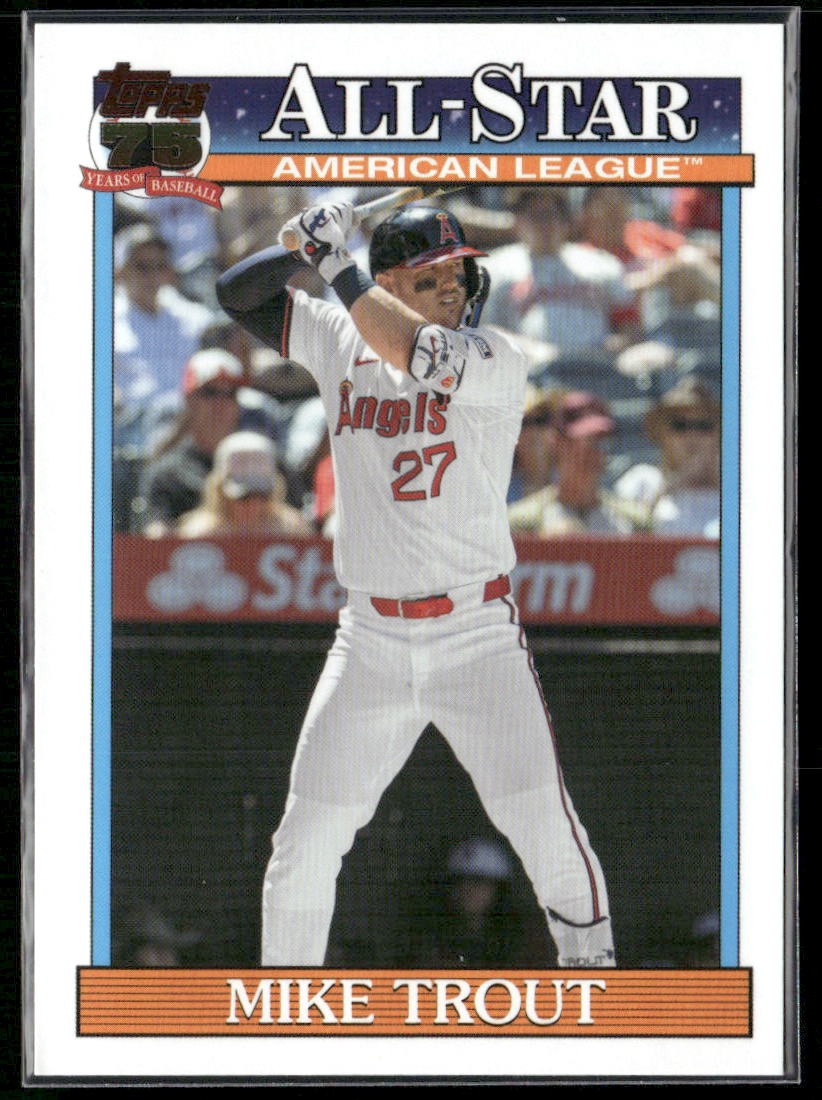2026 Topps #91AS-4 Mike Trout 1991 Throwback