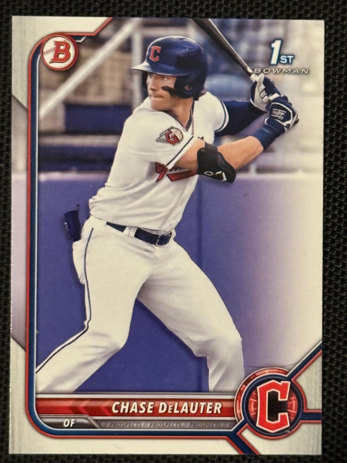CHASE DeLAUTER 2022 BOWMAN**1st BOWMAN PAPER**#BD-49 GUARDIANS