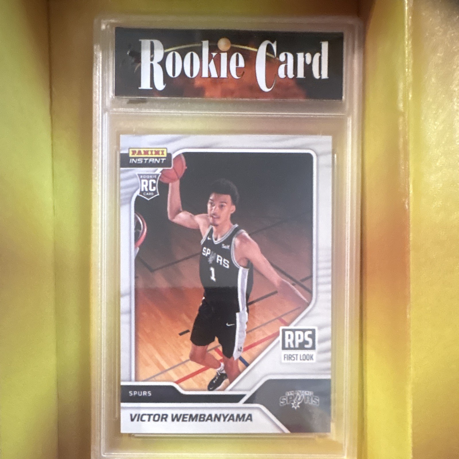 Panini 2023-24 Instant Victor Wembanyama Spurs RPS-1 Rps First Look RC /16791