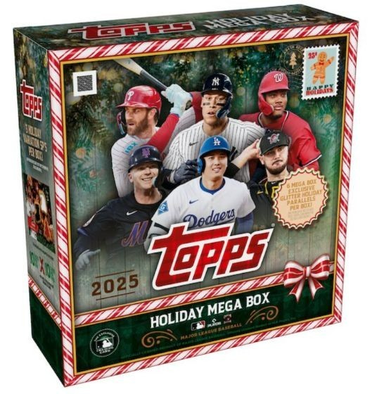 2025 Topps Holiday Baseball Blue Metallic & Light Blue H1-H200 Complete Your Set