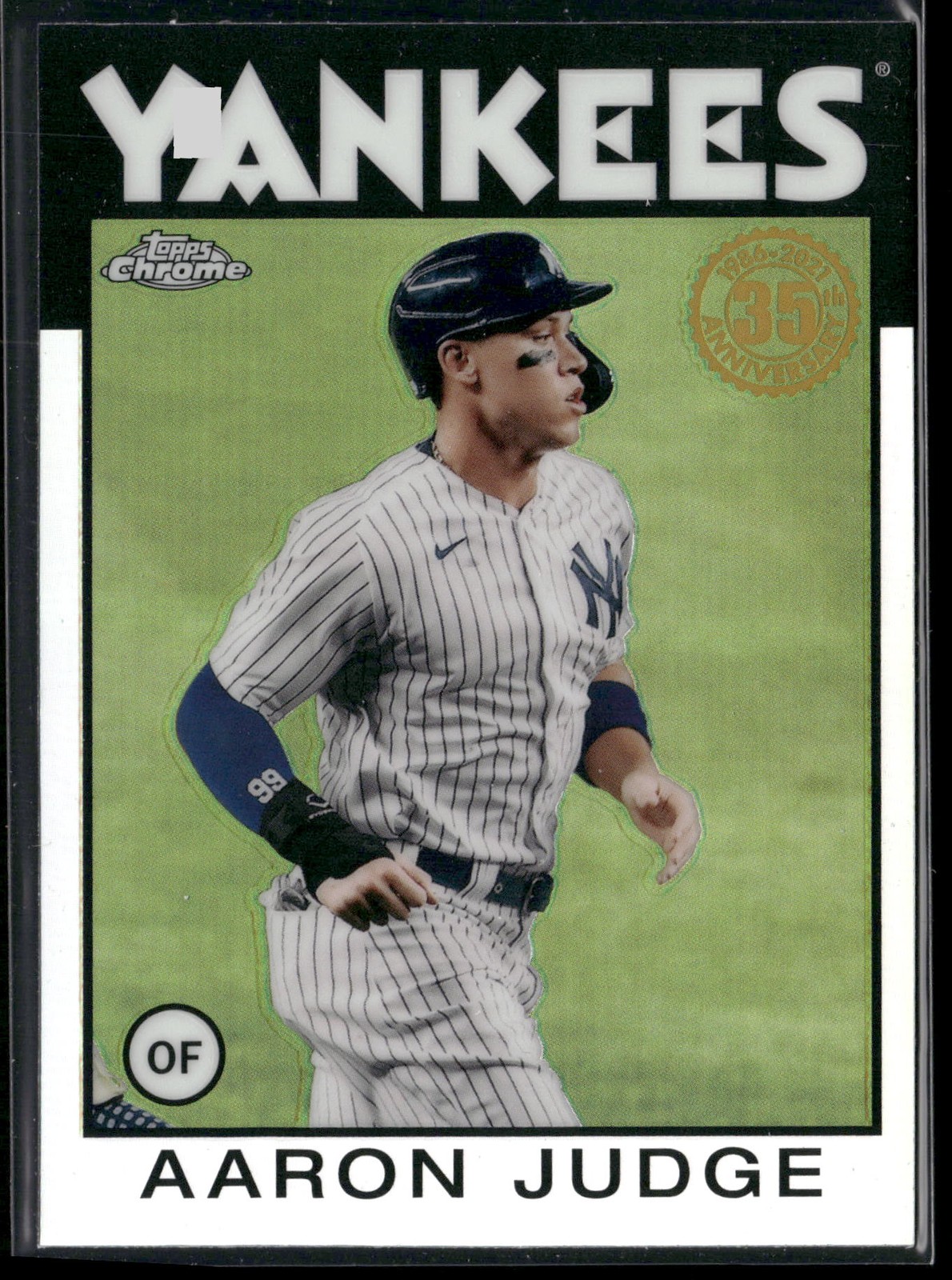 2021 Topps Chrome #86BC-1 Aaron Judge 1986 Topps Baseball 35th Anniversary