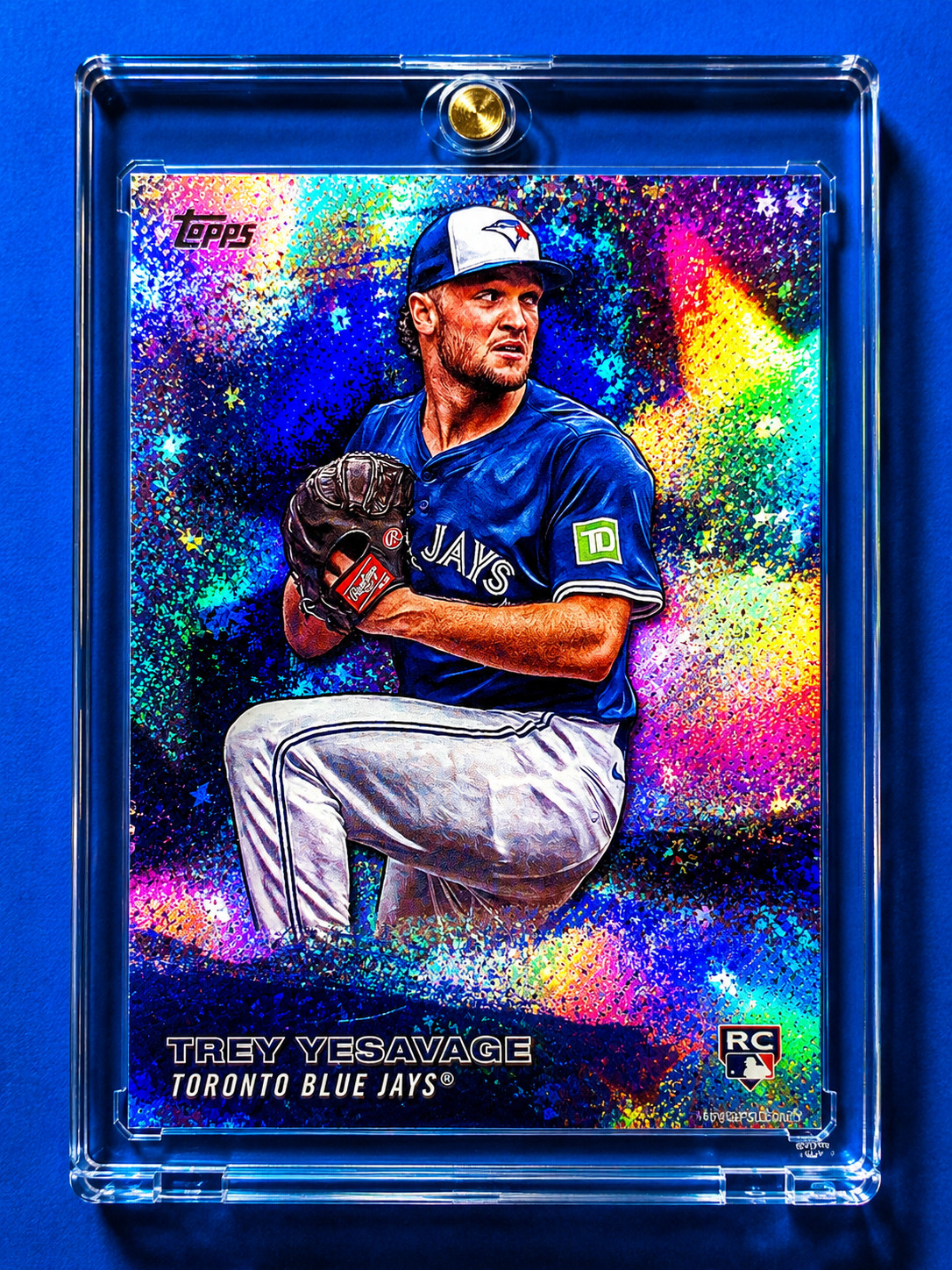 TREY YESAVAGE Rookie Rainbow Foil Starlight SP Insert Topps Rare 2026 Blue Jays