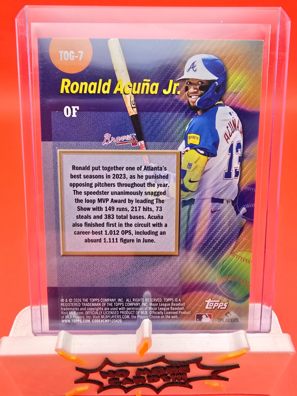 2026 Topps Series 1 – Titans of the Game Ronald Acuña Jr. #TOG-7