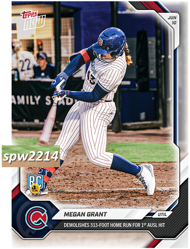 Megan Grant 2026 Topps Now AUSL Softball #5 – Presale