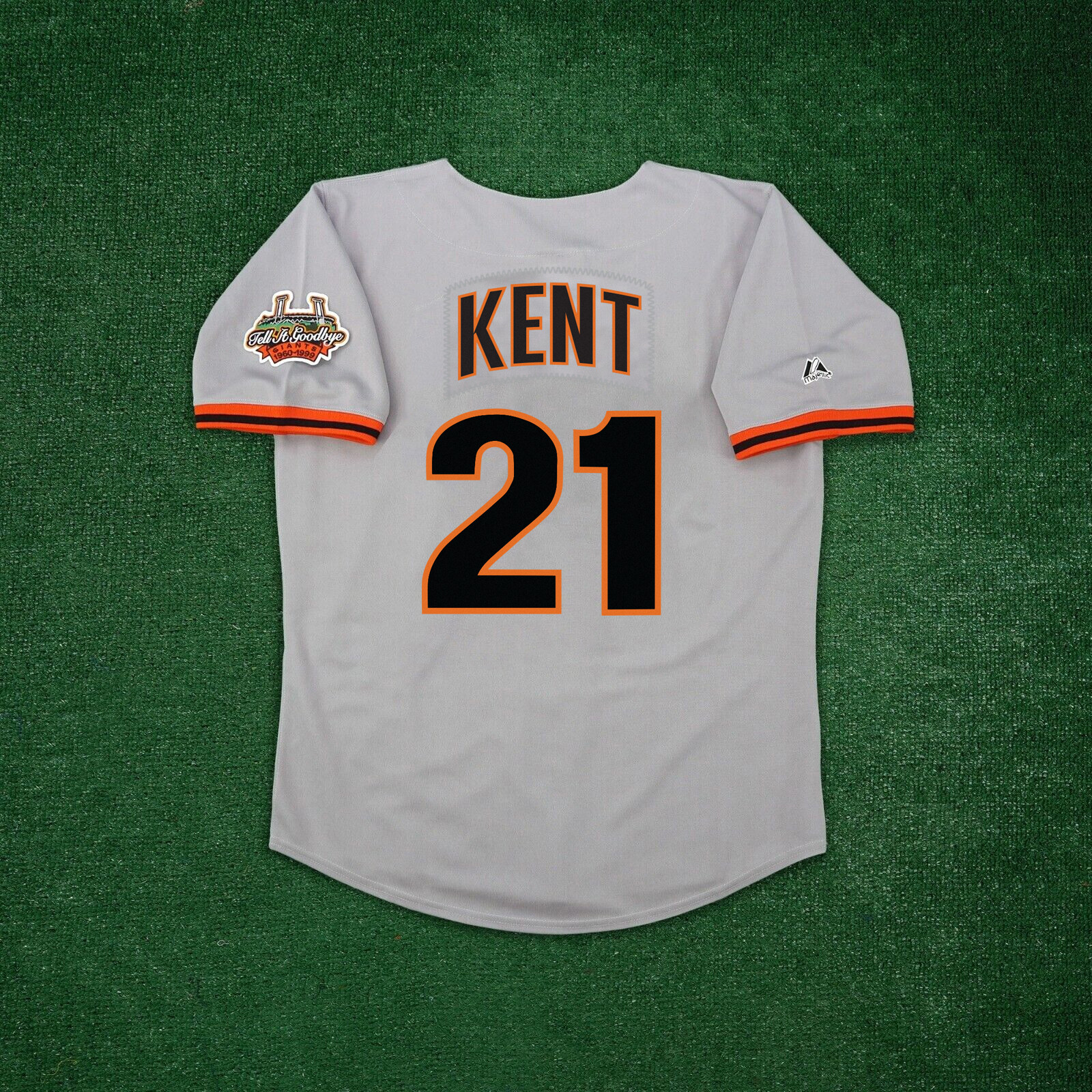 Jeff Kent 1999 San Francisco Giants Cooperstown Men’s Grey Road Jersey