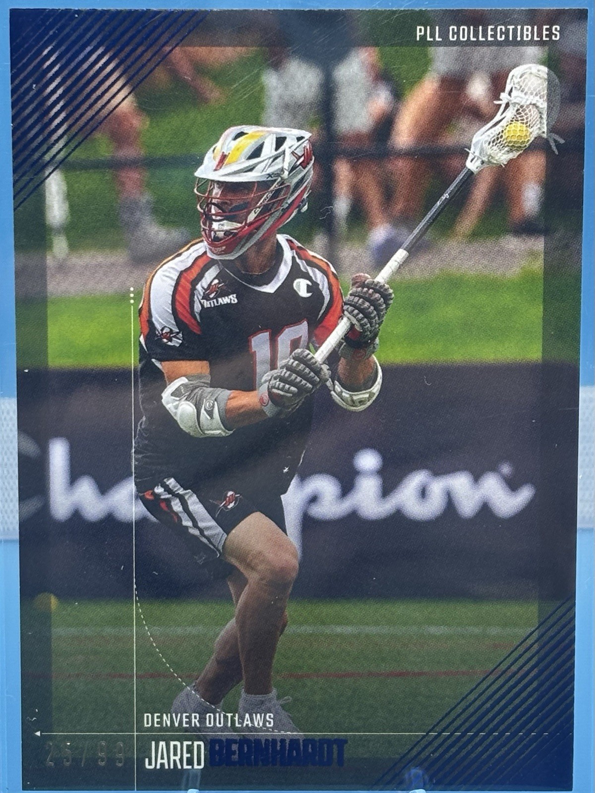 2026 PLL – Fieldside II – Jared Bernhardt (RC) Blue Parallel 25/99