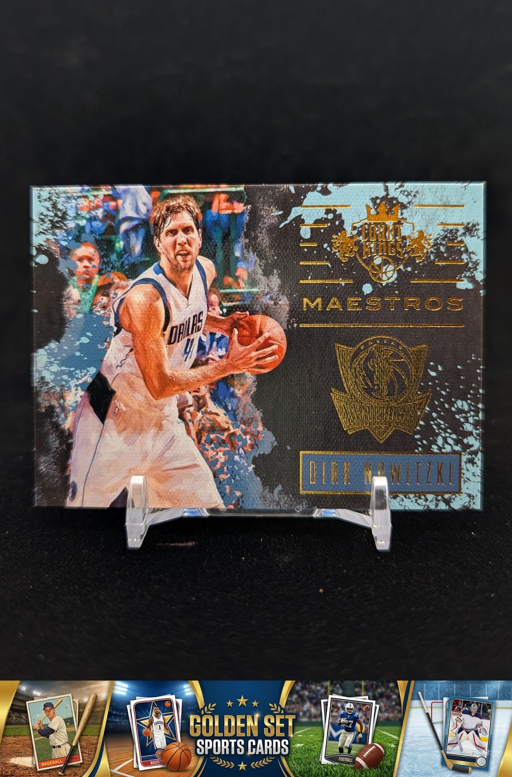 2016-17 Panini Court Kings #16 Dirk Nowitzki Maestros
