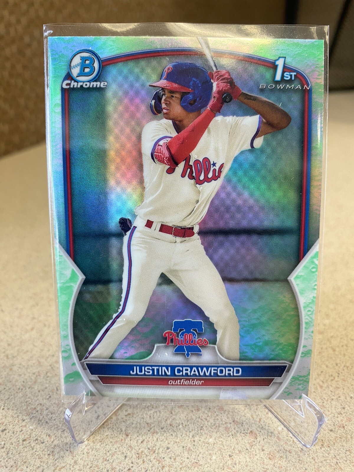 2023 Bowman Chrome LUNAR GLOW REFRACTORS BCP-1 to BCP-150 You Pick