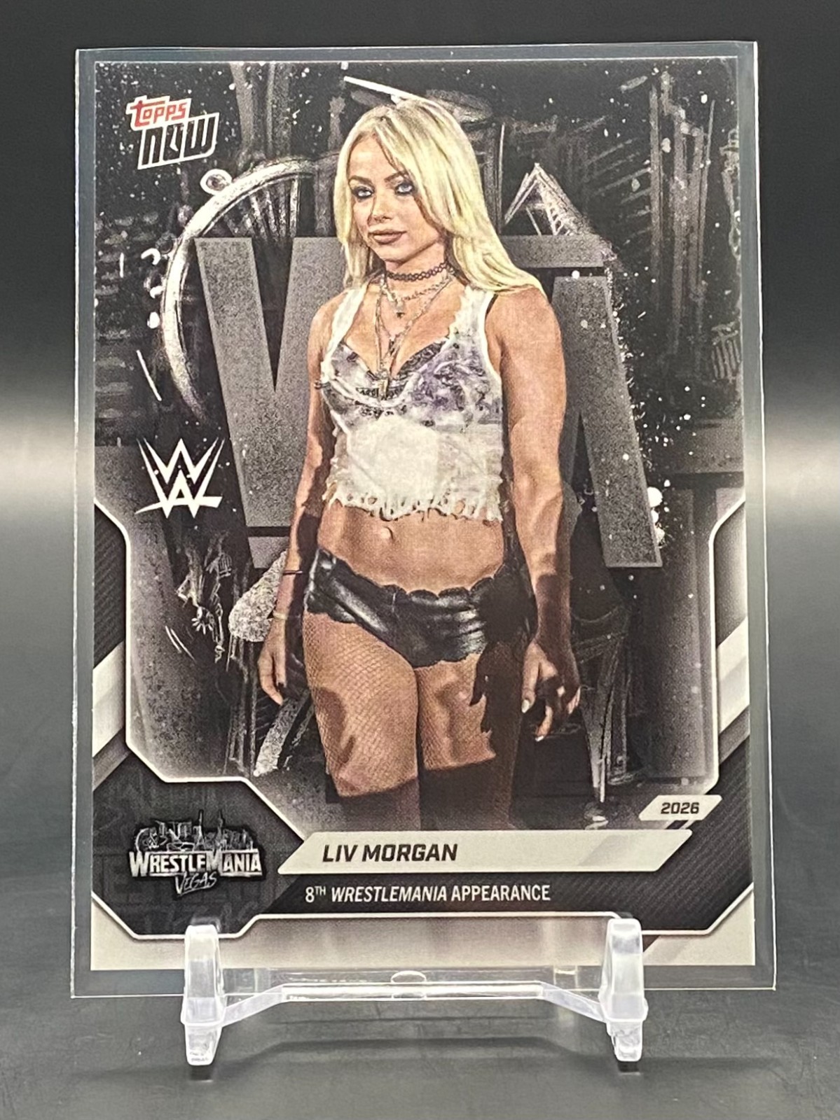 Liv Morgan 2026 Topps Now WWE Wrestlemania Vegas #9 Wrestling