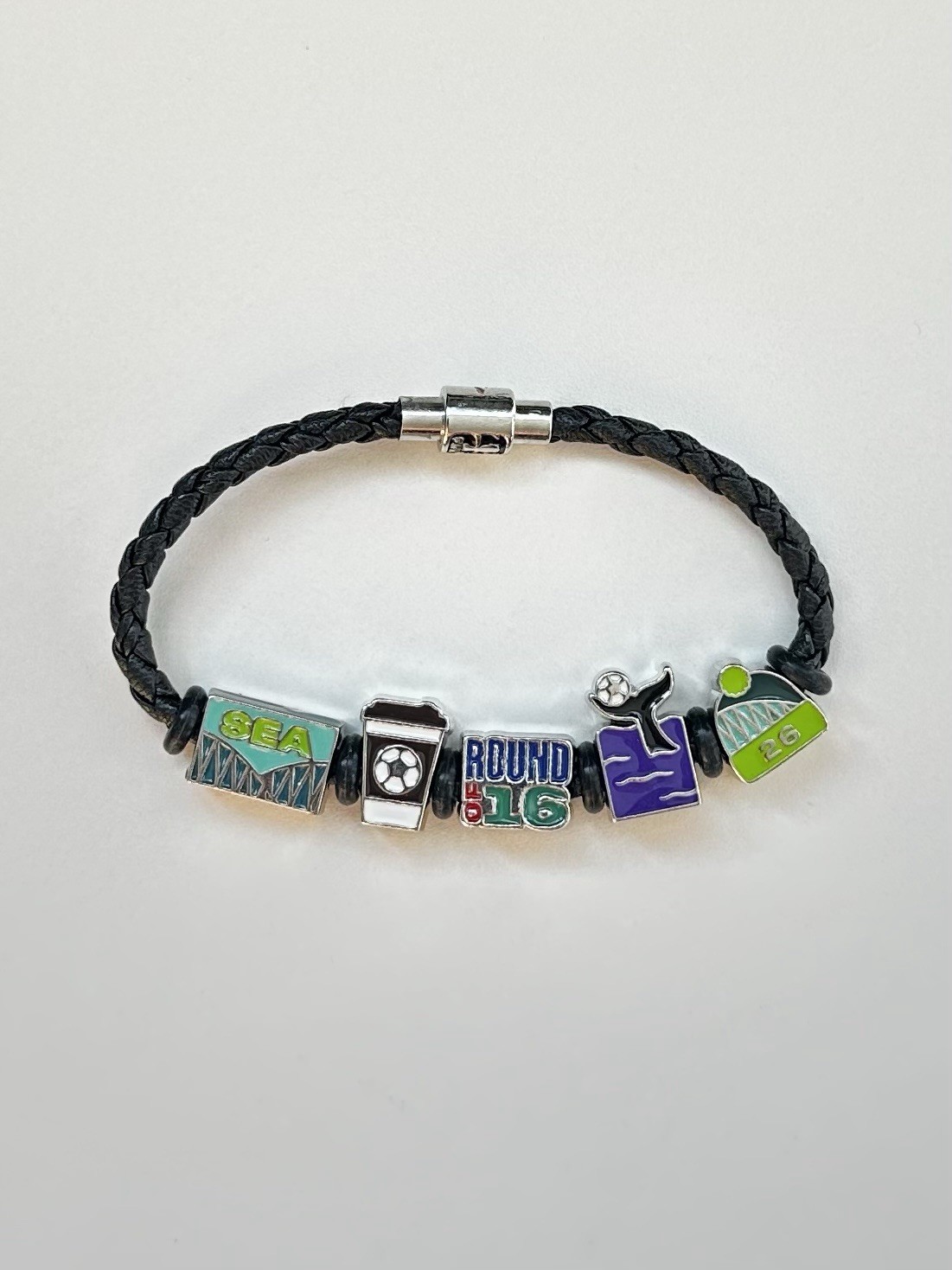 FIFA 2026 World Cup Bank Of America SEATTLE Round Of 16 Charm Bracelet – Small