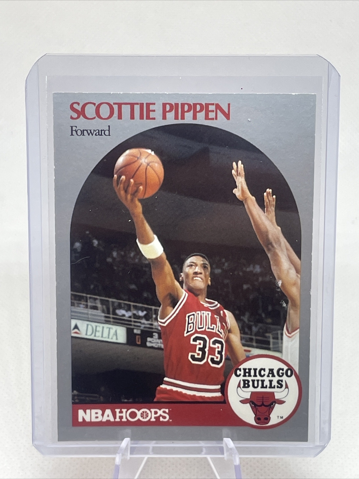 1990-91 NBA Hoops #69 Scottie Pippen NBA HOF NM+