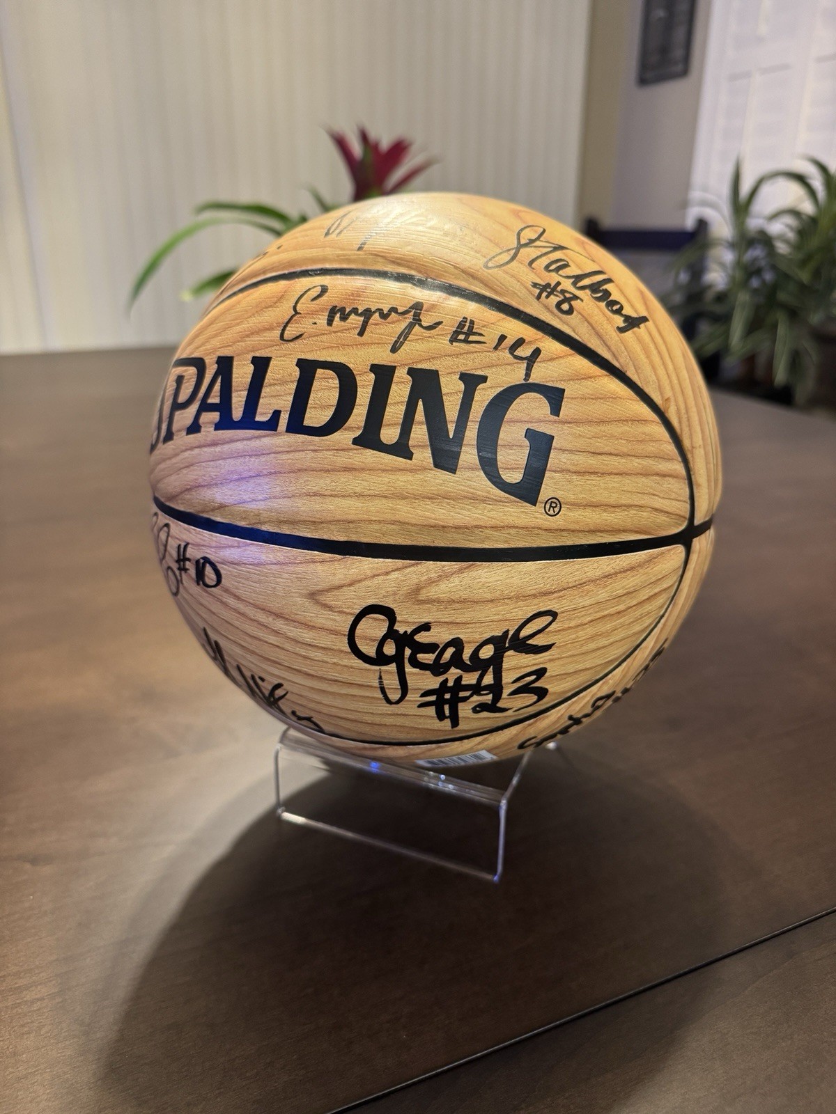 Spalding Phoenix Mercury Basketball Signed by Multiple Players