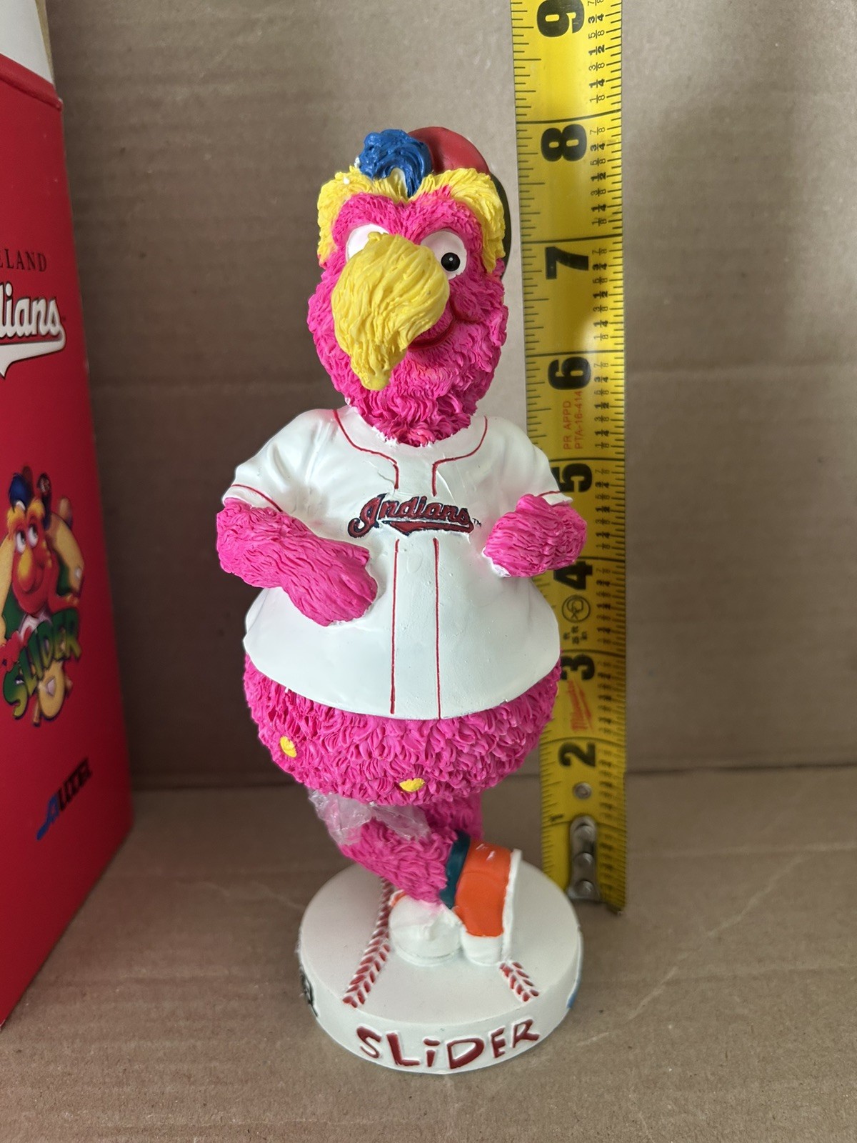Cleveland Indians Mascot Slider 2002 MLB Alltel Bobble Belly Collectors Edition