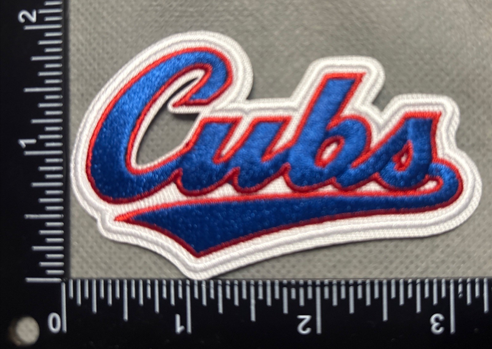 CHICAGO CUBS MLB BASEBALL IRON ON EMBROIDERED PATCH