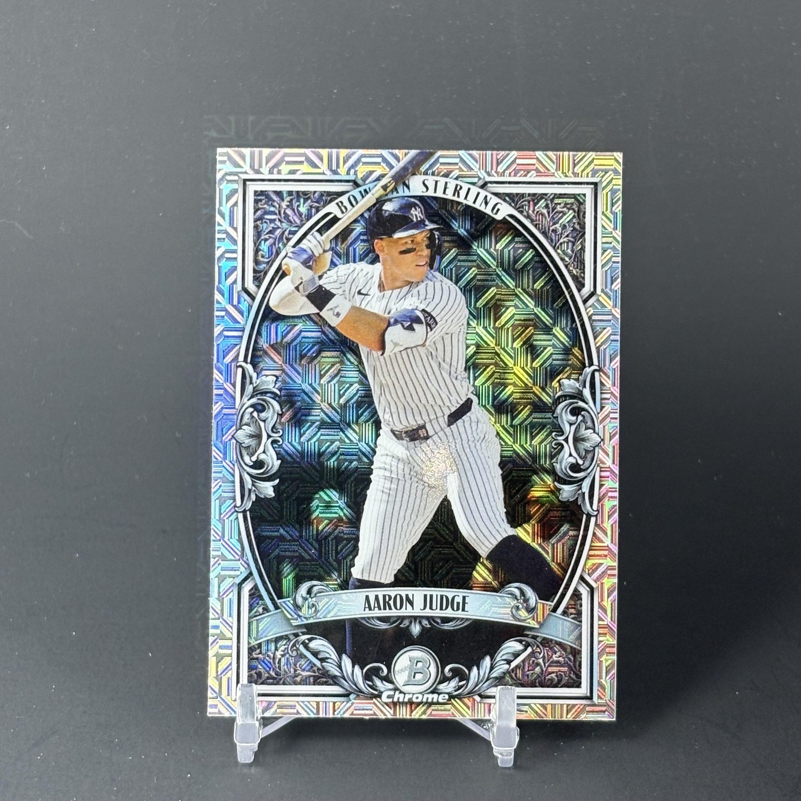 2026 Bowman #BST-4 Aaron Judge Bowman Sterling Mojo Refractors