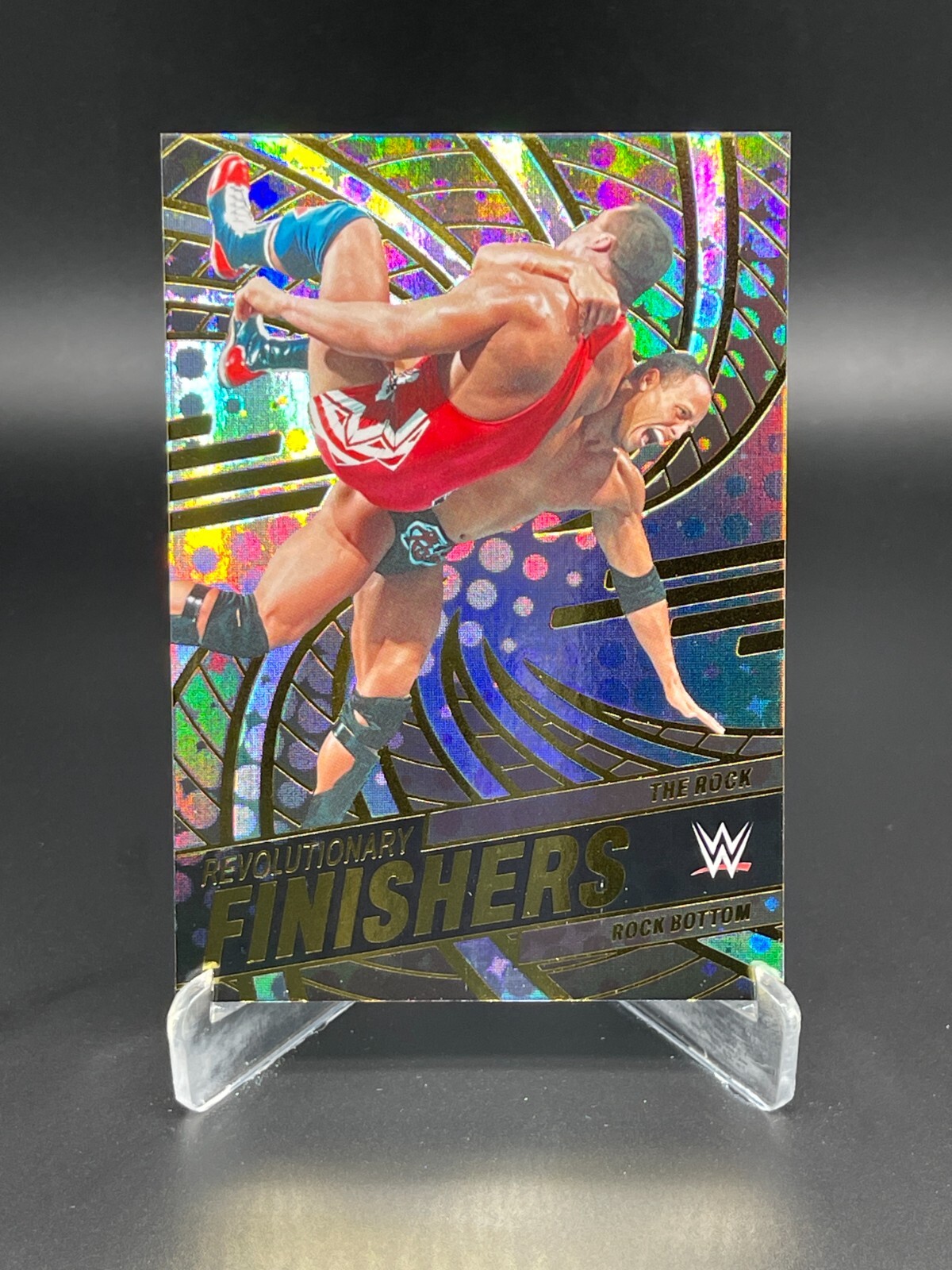 2023 Revolution WWE Revolutionary Finishers #1 The Rock – Legend – Free Shipping