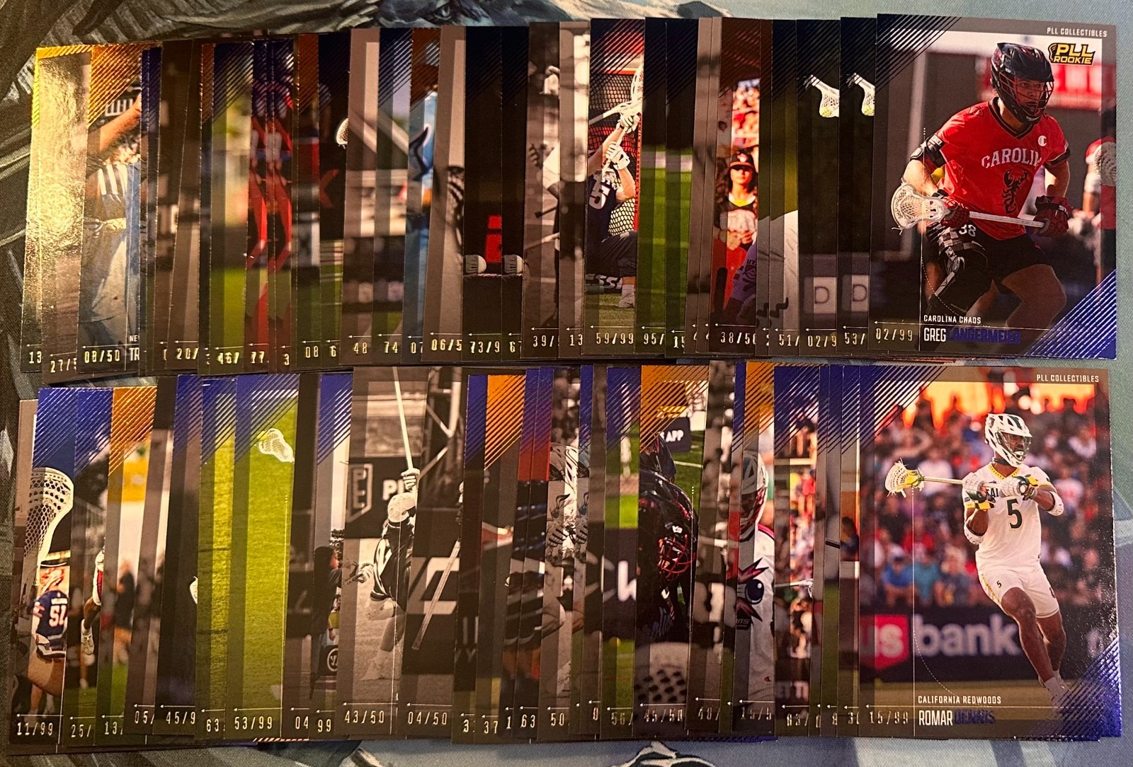 2026 PREMIER LACROSSE LEAGUE PLL FIELDSIDE II ALL COLOR SP PARALLELS-PICK LIST!