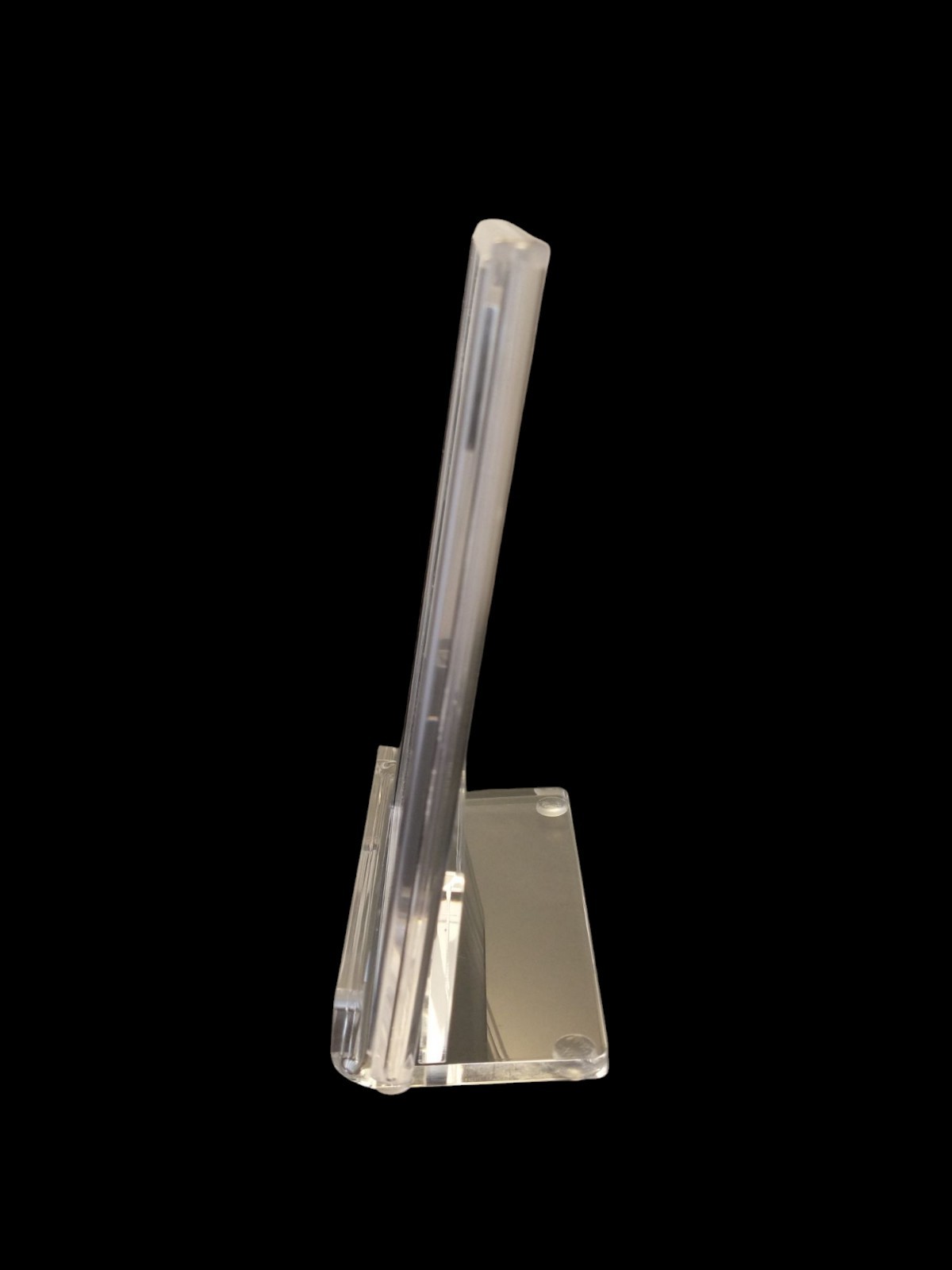 SGC ACRYLIC DISPLAY STAND WITH LOGO FOR GRADED SLAB W/ RUBBER PADS