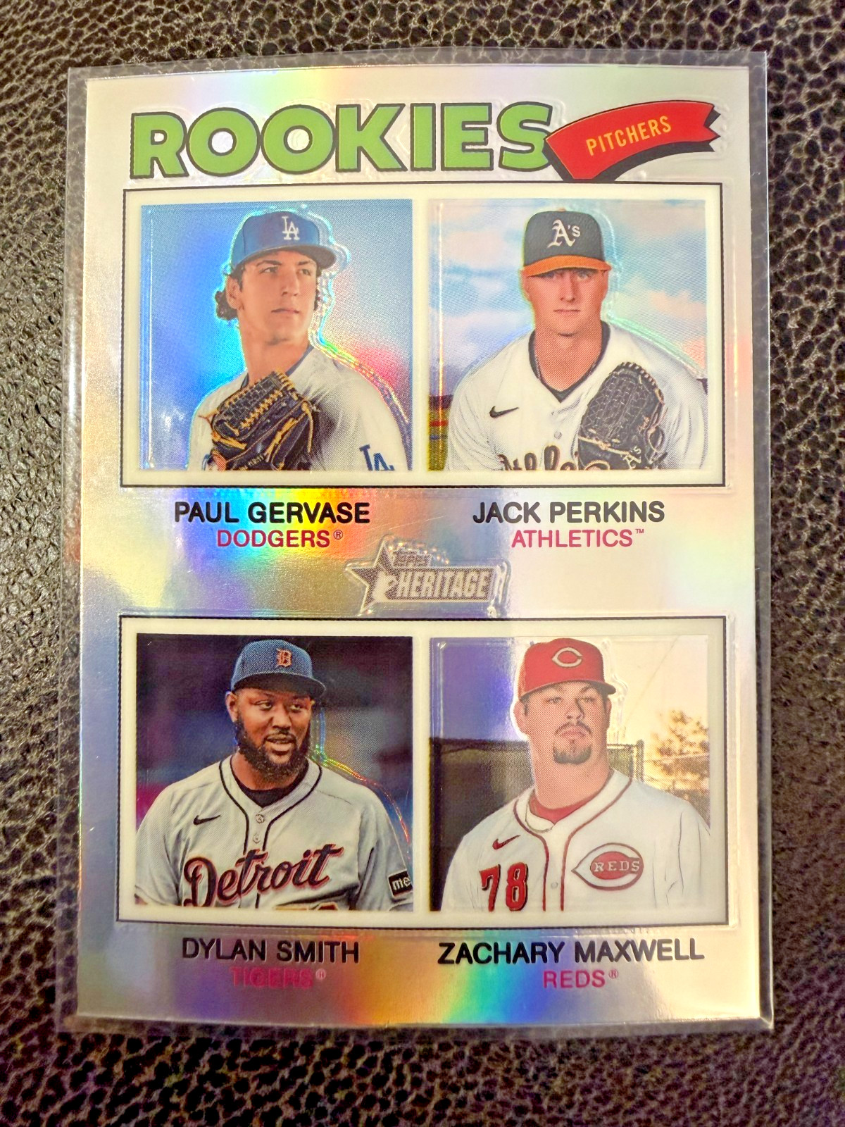 2026 Topps Heritage Silver Chrome REFRACTOR #1-400 – Pick your Card