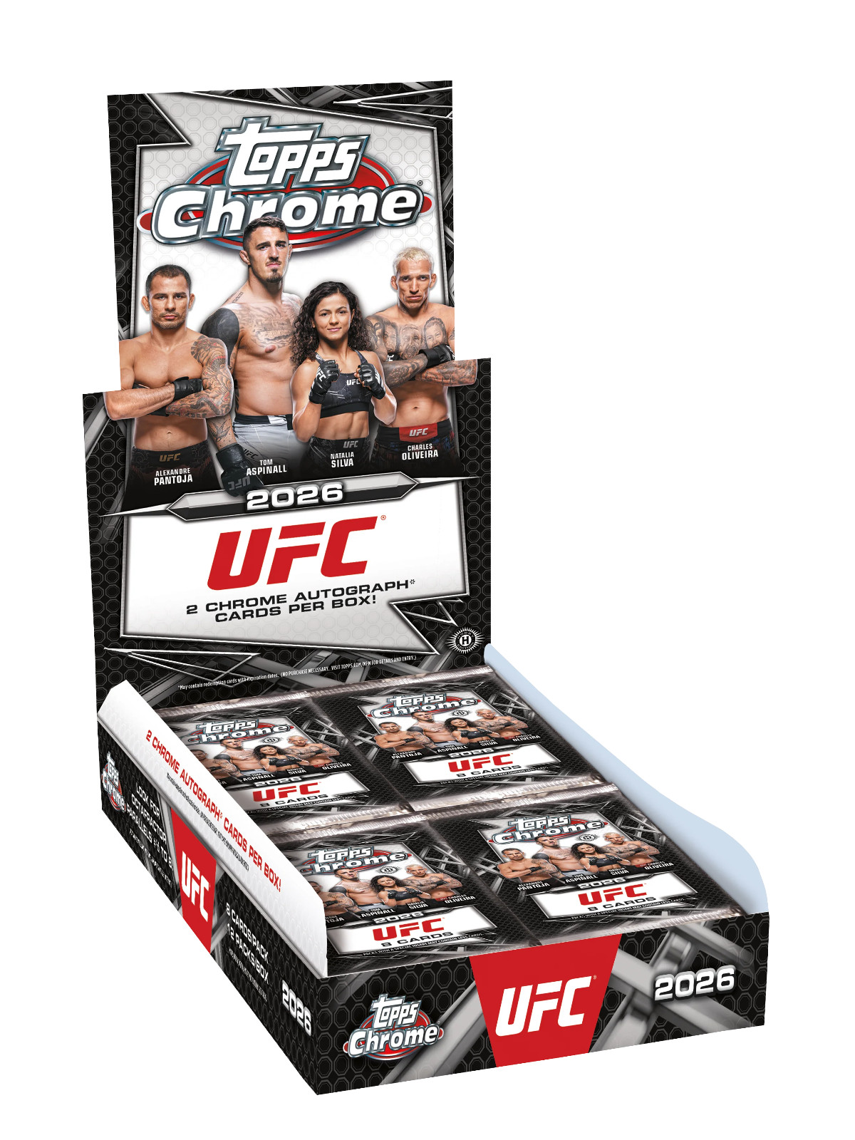 2026 Topps Chrome UFC Factory Sealed Hobby Box