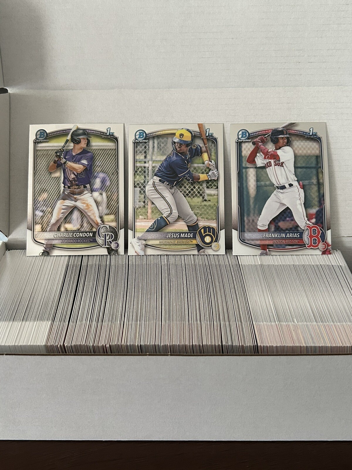 2025 Bowman Complete Sets (1-100), (BP-1 – BP-150), & (BCP-1 to BCP-150)