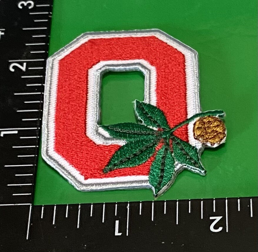 OSU Ohio State ☝️ Embroidered Unbranded Iron On Patch 🏈 🏀