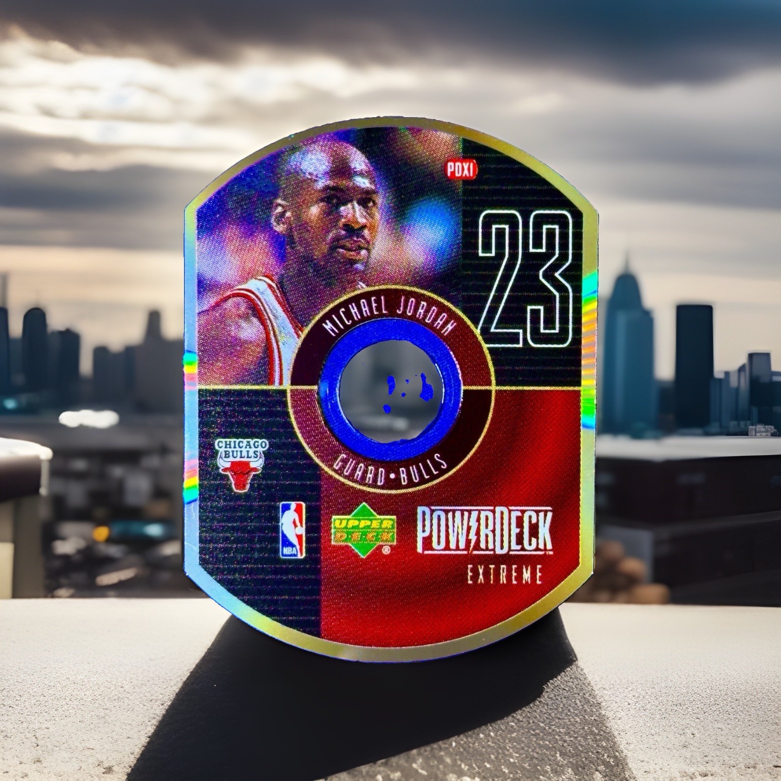 Michael Jordan 1999-00 UD PowerDeck Extreme PDX1 *Ultra Rare SSP 1:5000 Packs*